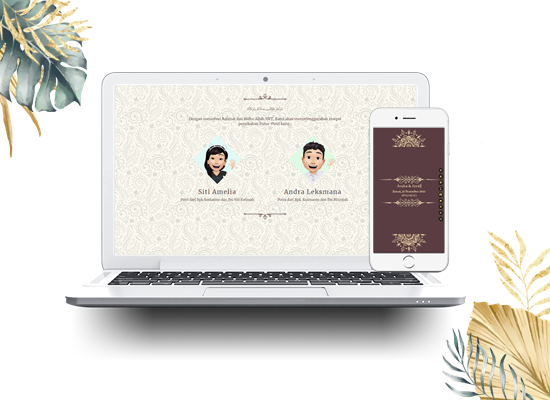 Tampilan tema Arabian
