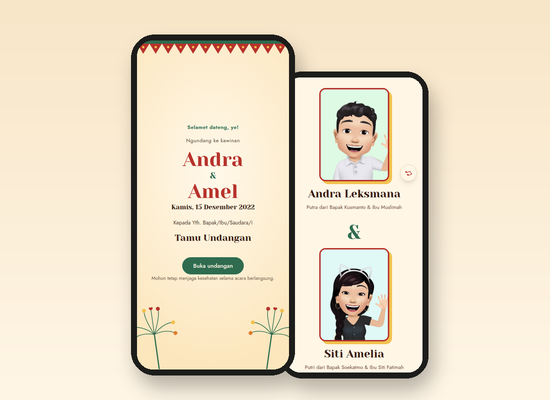 Tampilan tema Betawi Gigibalang